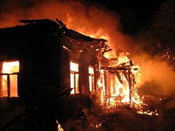In the Sverdlovsk region in the house burned down 9 people