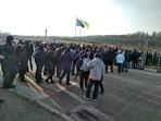 Protesters blocked another section of the Ukrainian-Polish border