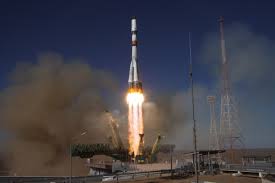 From Baikonur launched rocket with the space truck "Progress MS-09"