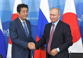 Abe has promised not to delay a solution to the problem of a peace Treaty with Russia