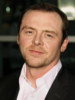 Simon Pegg loved being lifted in the air
