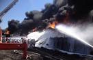 Media: the Fire at the oil depot near Kiev broke out again
