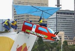Flugtag event attracts record crowd in Moscow