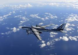 The long range aircraft of Russia conducted flights over the Arctic