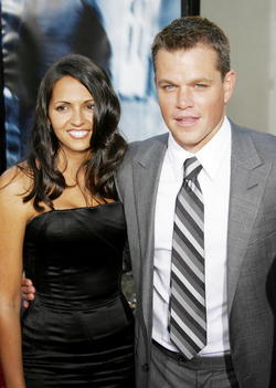 Matt Damon and his wife are expecting a baby girl