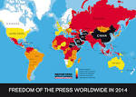 "Reporters without borders ": the level of media freedom in the world very quickly fell
