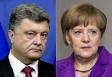 Poroshenko and Merkel discussed the escalation of the situation in the Donbass
