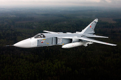 The Russian air force destroyed military bases of the Islamic state