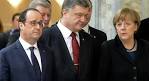 Poroshenko complained to Hollande in the Russian Federation
