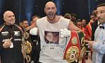 Boxer Tyson fury is not wanted from the championship belts WBO and WBA
