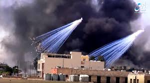 The coalition has used white phosphorus in the air strikes on Syria