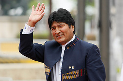 Evo Morales again took the helm of Bolivia