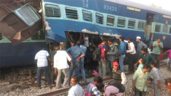 Hundreds of people were injured in the train accident (video)