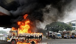 In India, riots broke out due to the lack of water