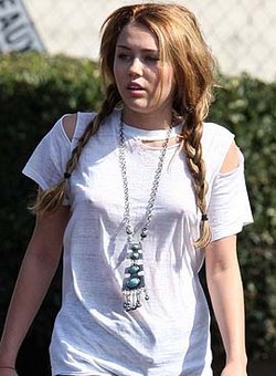 Miley does a Britney