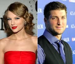 Taylor Swift has "a crush" on Tim Tebow