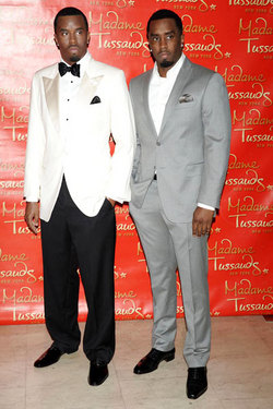 P. Diddy  Launching His Wax Replica at Madame Tussauds