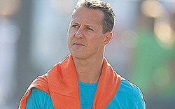Michael Schumacher came out of a coma