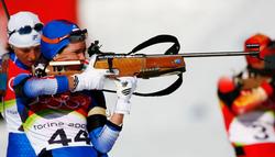 Russian biathlete Olga Pyleva tested positive for doping