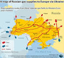 Ukraine for six months has increased the supply pipes to the Russian Federation

