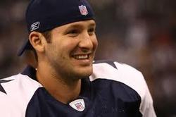 Tony Romo has become a father for the first time