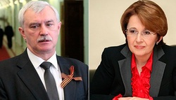 Named the candidates for Governor of St. Petersburg