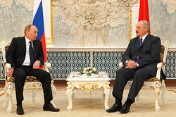 Putin encouraged Lukashenko in Sochi
