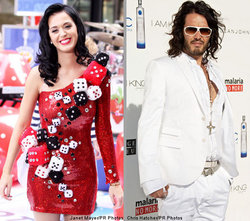 Katy Perry and Russell Brand Caught Kissing