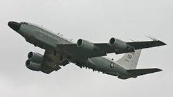 American aircraft conducted reconnaissance near the Crimea