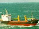 Russian ship loses timber during storm in English Channel