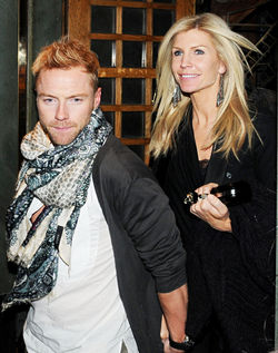 Ronan Keating and his wife sparked reunion speculation