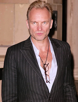 Sting likes to "dress up" his wife for sex