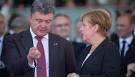 Poroshenko and Merkel discussed the next steps in position in the Donbass
