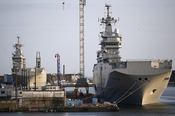 Equipment removed from the Russian "Mistral"