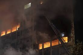 In Sao Paulo the fire were missing to 45