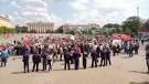 Police in Odessa tried to disrupt the rally in memory of those who died on may 2
