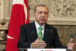 Erdogan demanded that "terrorist leader"