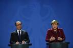 Hollande and Merkel did not call for new sanctions against Russia
