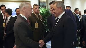 Shoigu and Mattis held the first personal meeting
