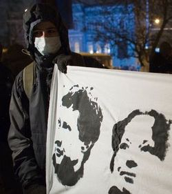 Police arrest over 20 at rally for murdered Russian lawyer