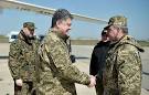 Poroshenko arrived to the Nikolaev area for military exercises
