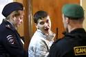 Savchenko is in the 1st from the detention facility in Rostov-on-don
