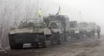 Kiev said that continues the withdrawal of tanks in Donetsk region
