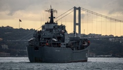 A fleet of Russian warships headed to Syria