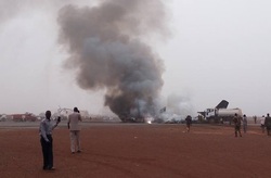 In South Sudan plane crash-landed