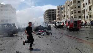 In Idlib explosion
