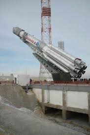 From the Baikonur cosmodrome launched rocket "proton-M" with the military companion