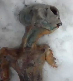 Siberian "Dead alien" fake