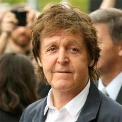 Sir Paul McCartney has personally laid flowers for Whitney Houston