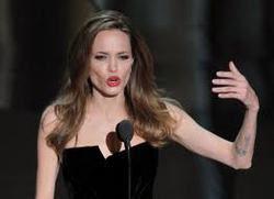 Angelina Jolie has been honoured for her humanitarian work